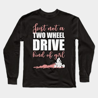 Kind Of Girl ATV Riding Long Sleeve T-Shirt